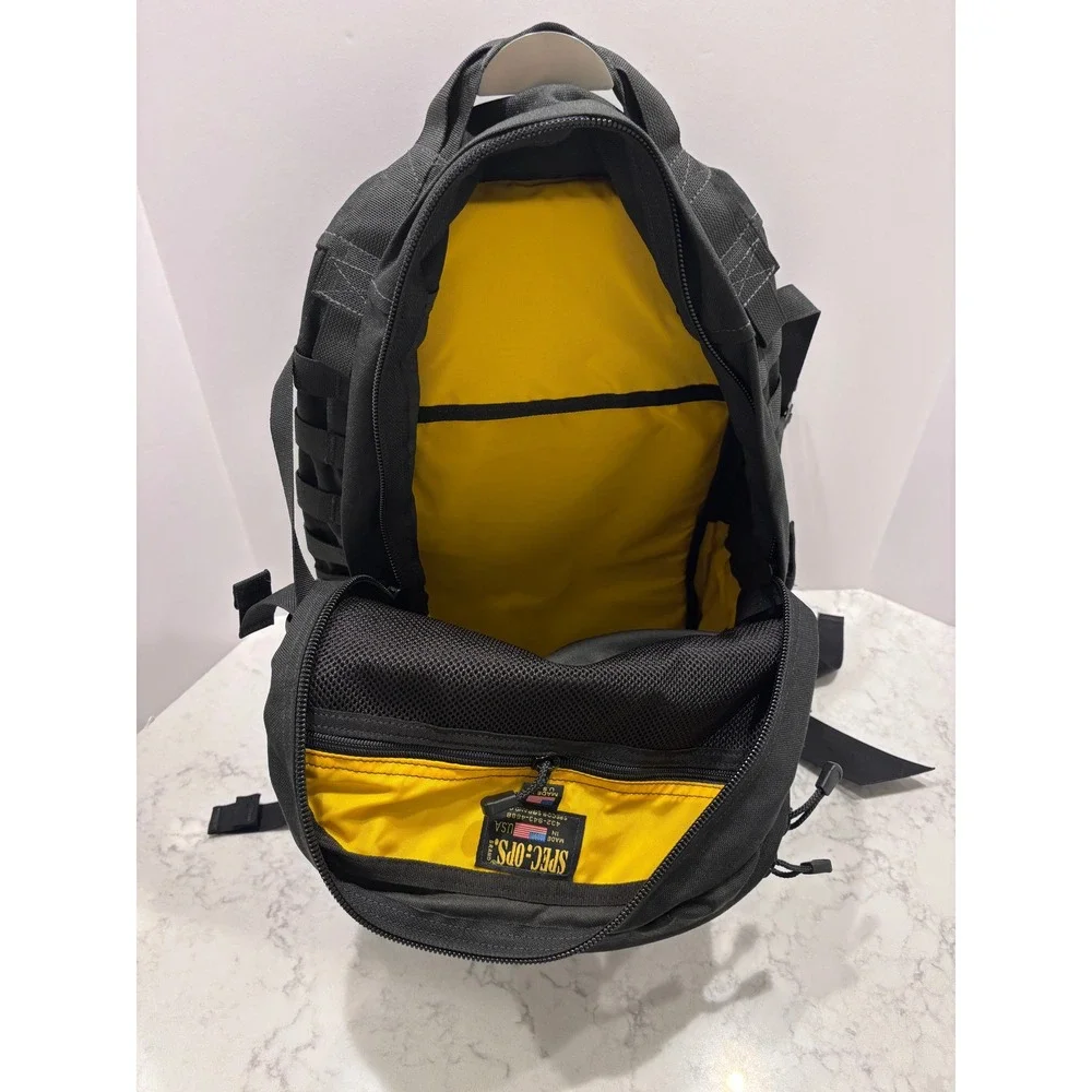 Spec-Ops Brand‎ T.H.E Pack Tactical Backpack Black Made in USA Military Bag